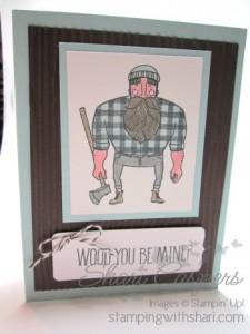wood you be mine stampin up